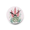 Acrylic Wall Clock - Snapdragon Flowers Two Size Options - DipaliZ