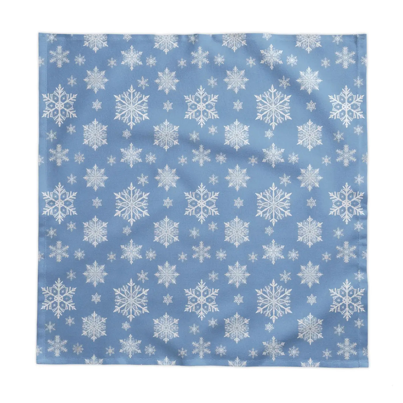 Cotton Twill Tablecloth - Cozy Winter Weave - DipaliZ