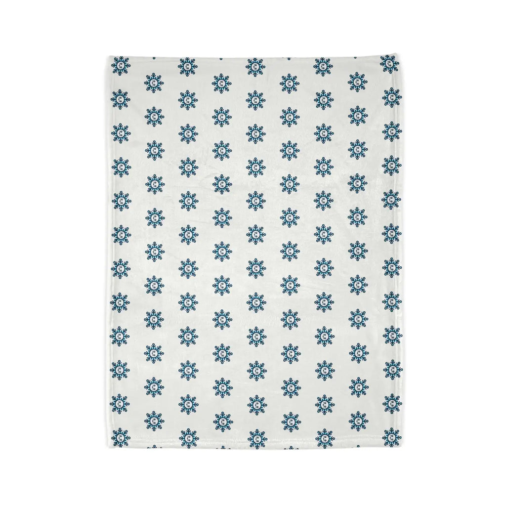 Cozy Snowflake Blankets - Polyester Winter Warmth - DipaliZ