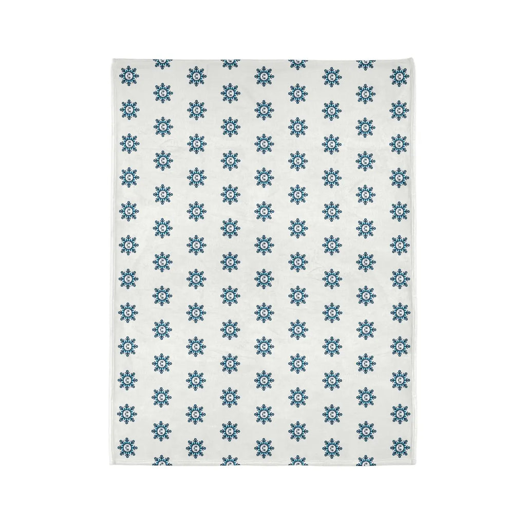 Cozy Snowflake Blankets - Polyester Winter Warmth - DipaliZ