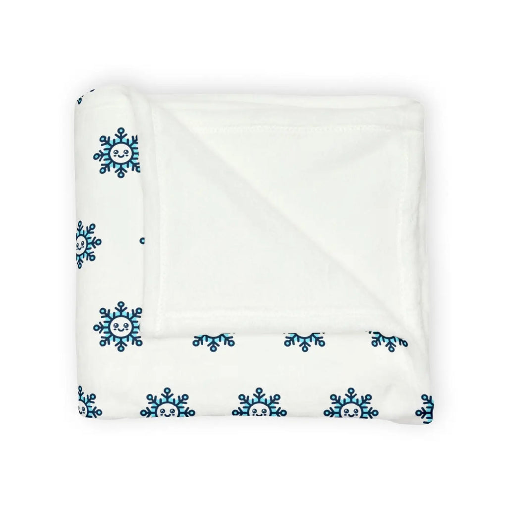 Cozy Snowflake Blankets - Polyester Winter Warmth - DipaliZ