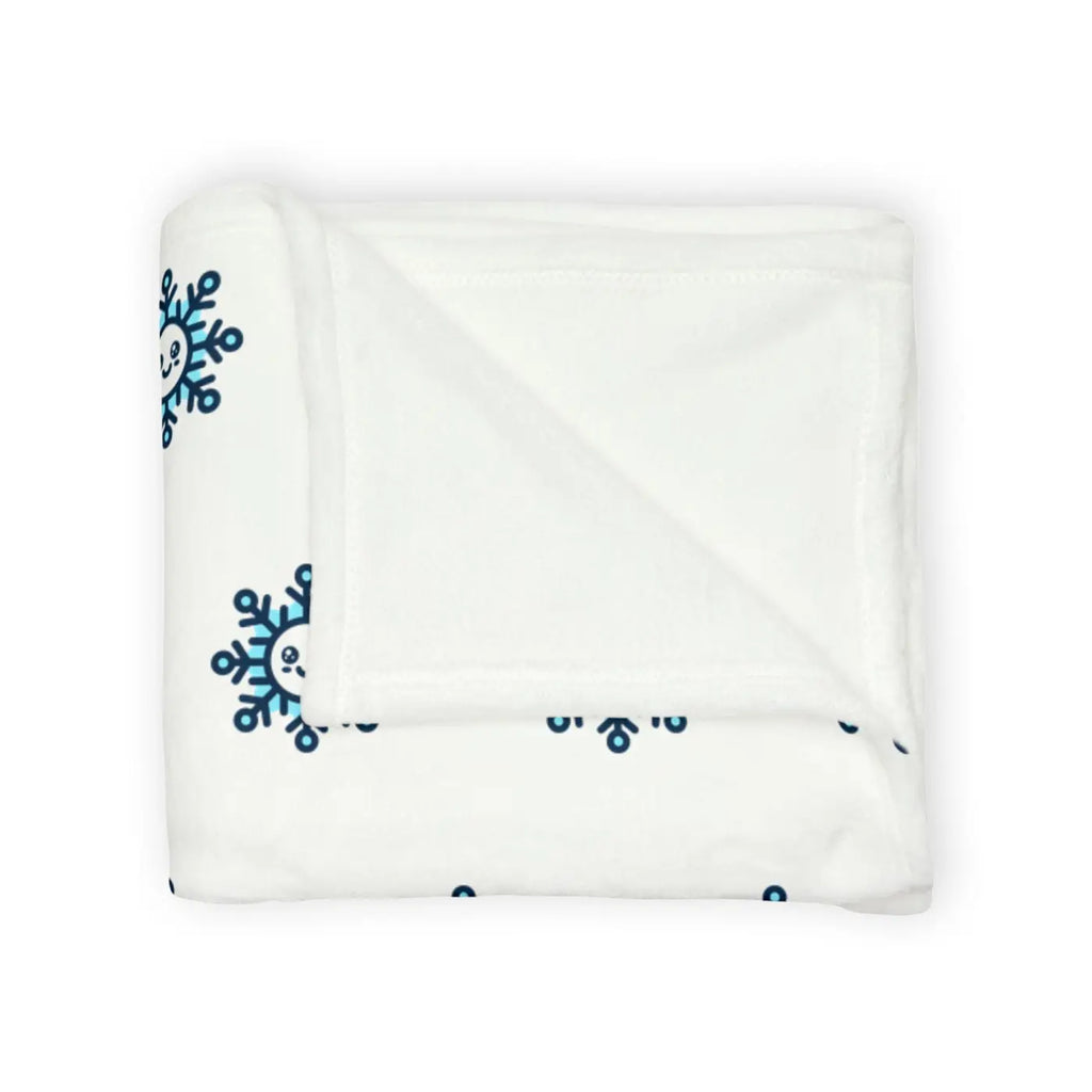 Cozy Snowflake Blankets - Polyester Winter Warmth - DipaliZ