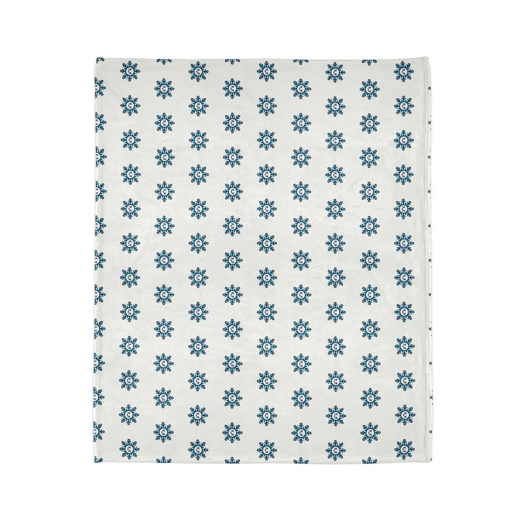 Cozy Snowflake Blankets - Polyester Winter Warmth - DipaliZ