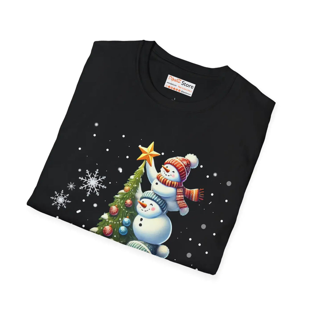 Cozy Christmas Tree T-Shirt - Festive Holiday Apparel - DipaliZ