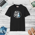 Unisex Ring-Spun Cotton T-Shirt - Snowman Motif - DipaliZ
