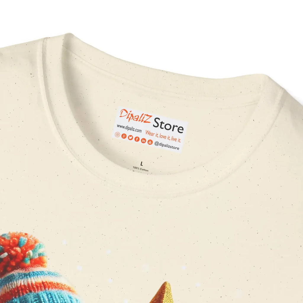 Cozy Snowman Tee - Winter Magic Design - DipaliZ