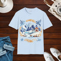 Snowy Winterland Unisex Softstyle T Shirt - Cotton Comfort - DipaliZ