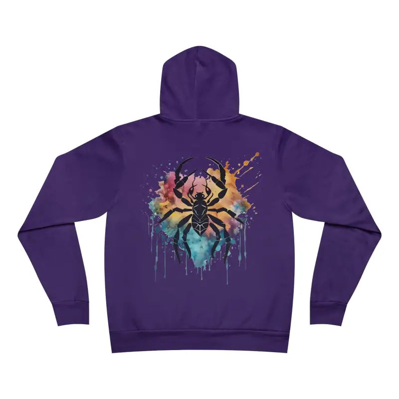 Cancer Zodiac Hoodie - Unisex Sponge Fleece Pullover - DipaliZ