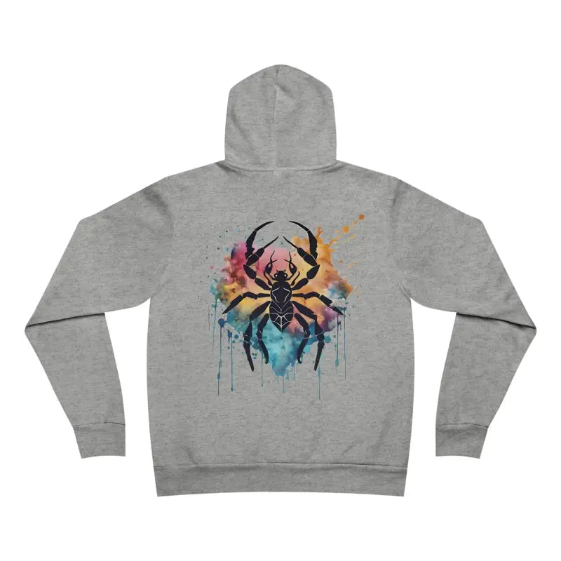 Cancer Zodiac Hoodie - Unisex Sponge Fleece Pullover - DipaliZ
