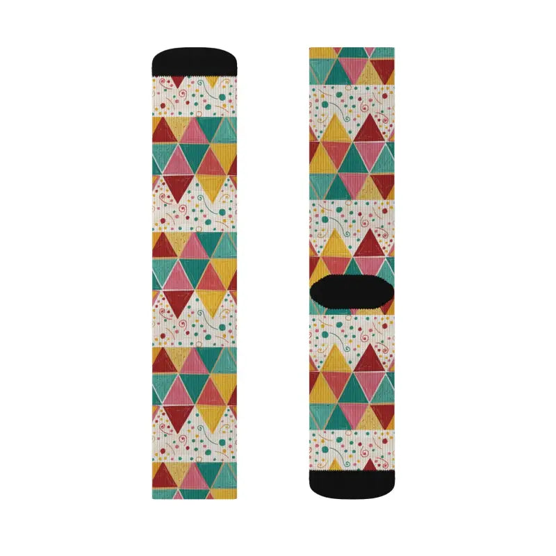 Sublimated Print Socks - Comfort Meets Style - DipaliZ