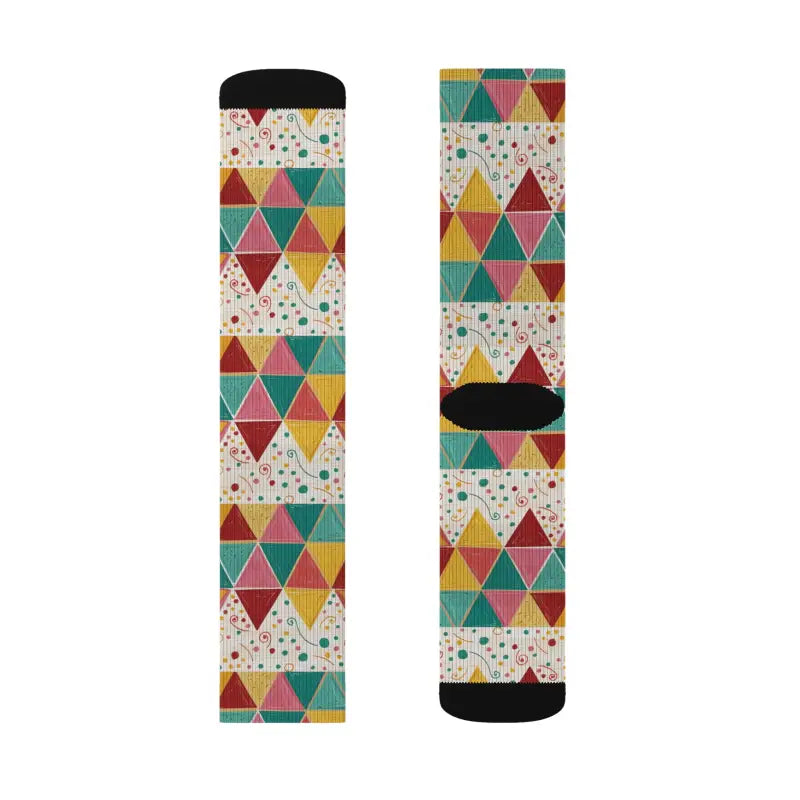 Sublimated Print Socks - Comfort Meets Style - DipaliZ
