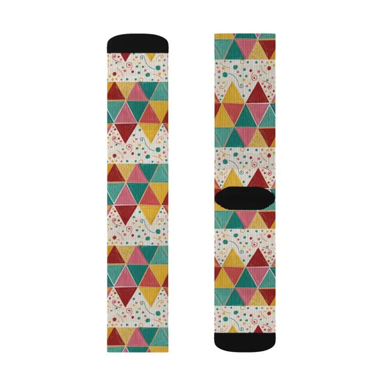 Sublimated Print Socks - Comfort Meets Style - DipaliZ