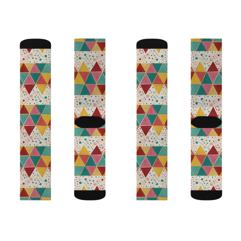 Sublimated Print Socks - Comfort Meets Style - DipaliZ