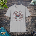 Fluttering Freedom Softstyle T Shirt - Cotton Tee - DipaliZ