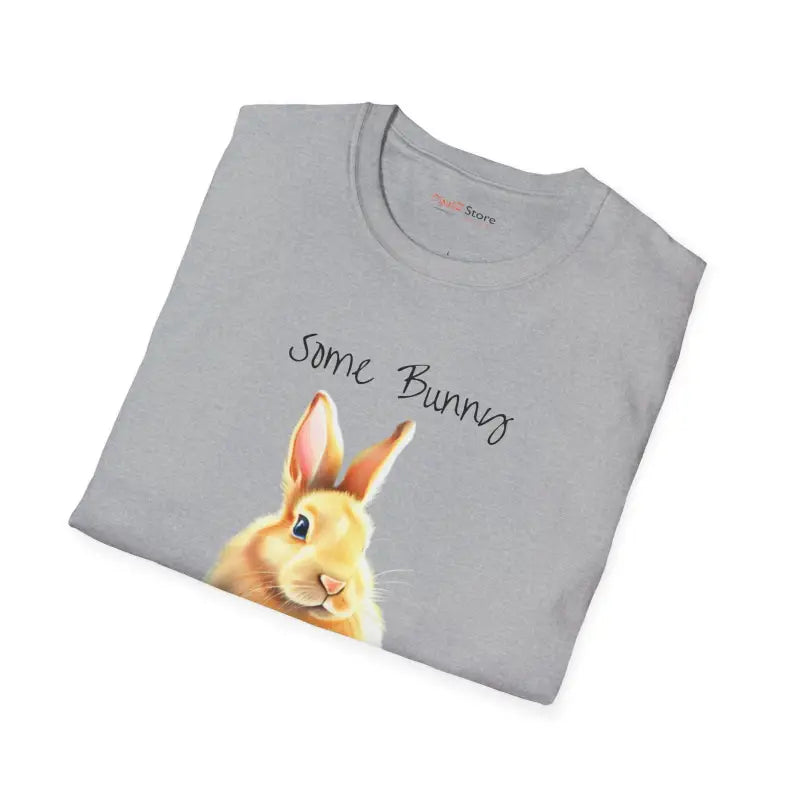 Some Bunny Loves Me Funny T-Shirt - Easter Unisex Tee - DipaliZ