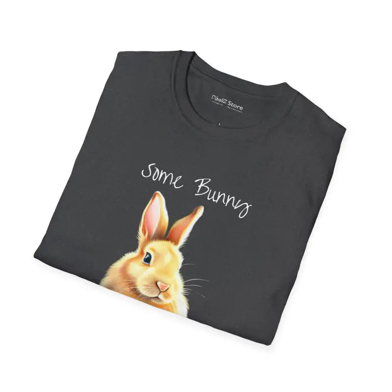 Some Bunny Loves Me Funny T-Shirt - Easter Unisex Tee - DipaliZ
