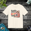 Moody Cat Unisex Jersey Short Sleeve Tee - Soft and Durable - DipaliZ