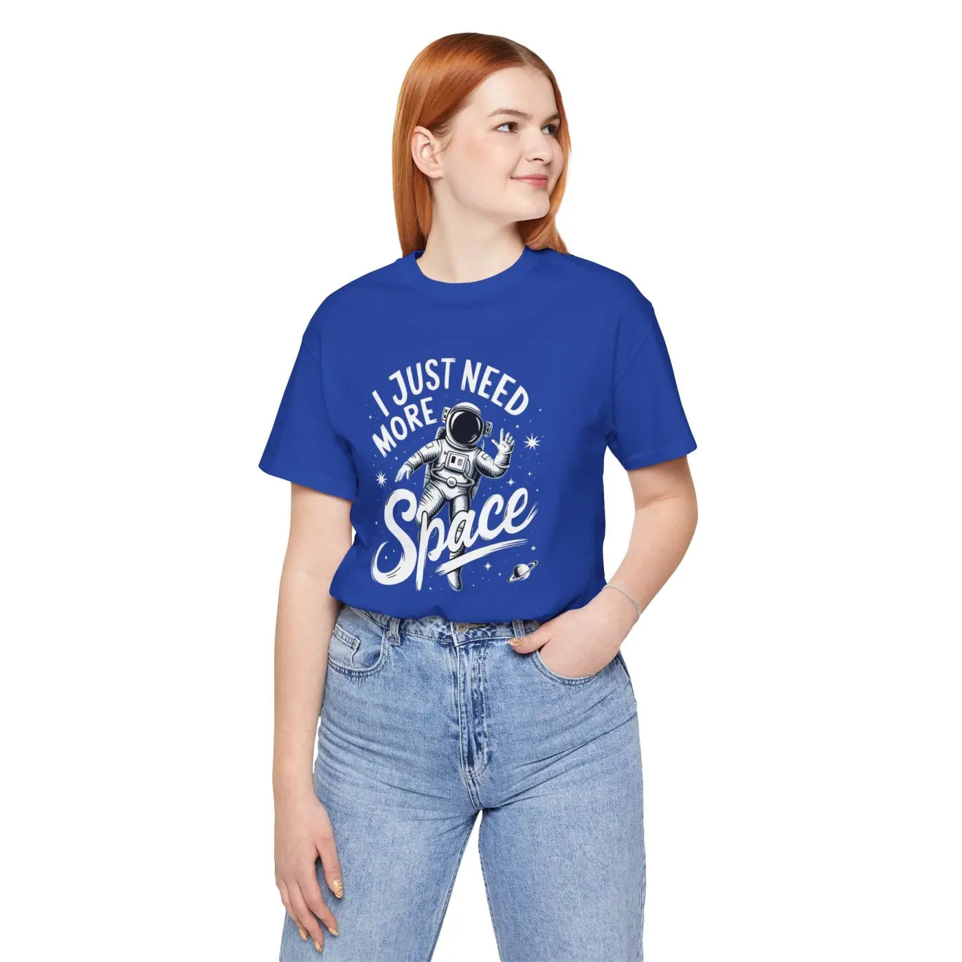 Astronaut Unisex Jersey Short Sleeve Tee - I Need More Space - DipaliZ
