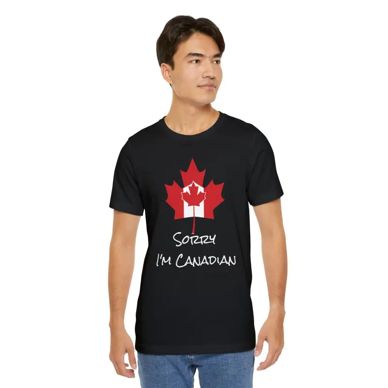 Cozy Canadian Tee - Canada Day Tapered Shoulders - DipaliZ
