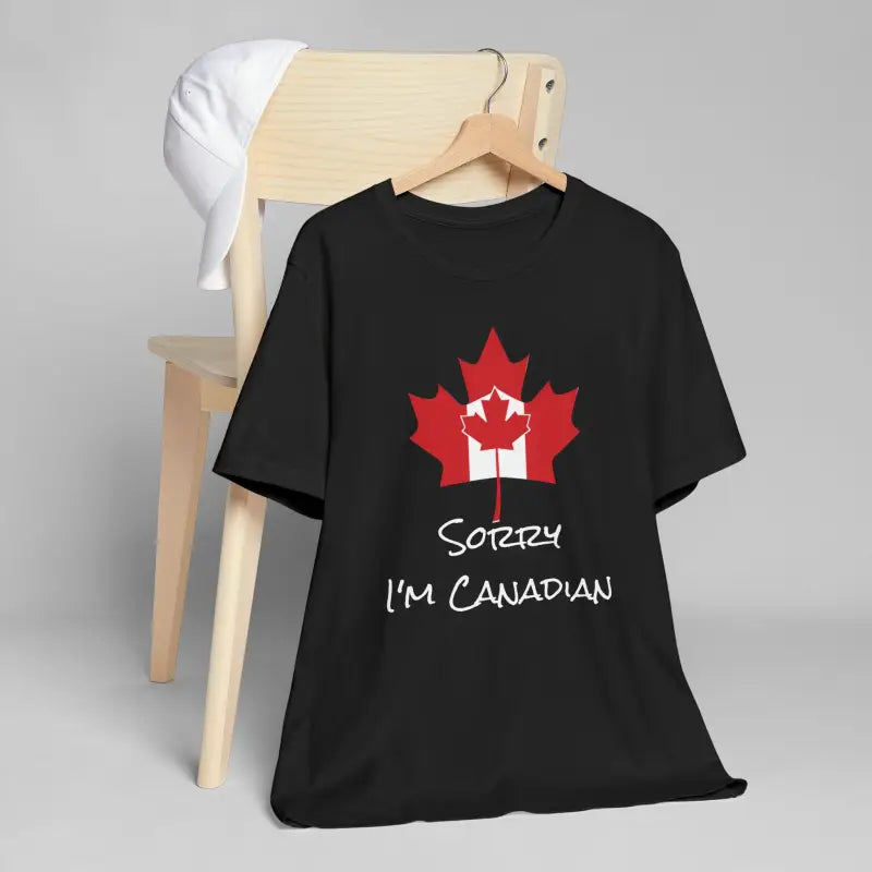 Cozy Canadian Tee - Canada Day Tapered Shoulders - DipaliZ