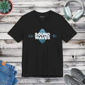 Sound Waves Unisex Jersey Short Sleeve Tee - Soft Cotton - DipaliZ