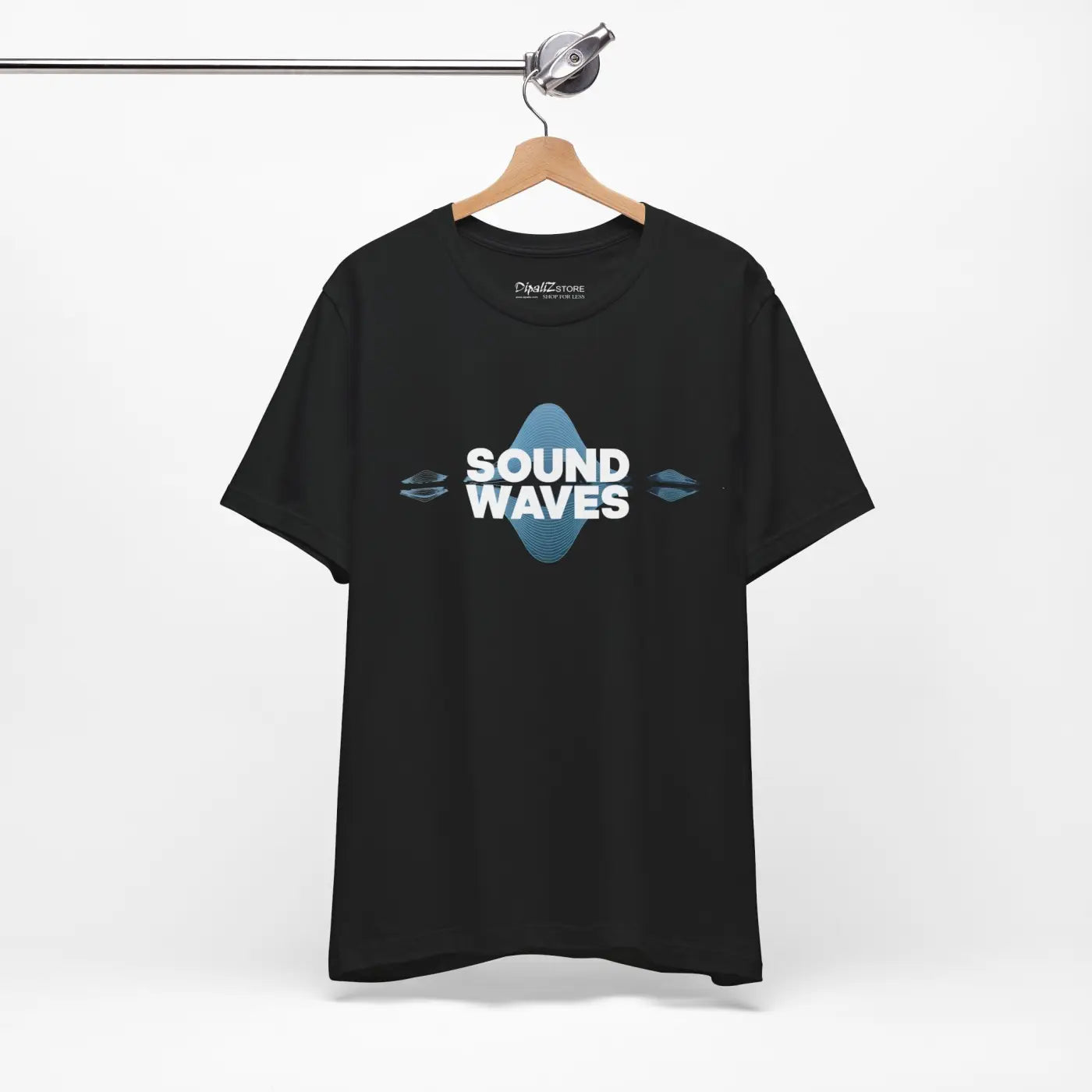 Sound Waves Unisex Jersey Short Sleeve Tee - Soft Cotton - DipaliZ