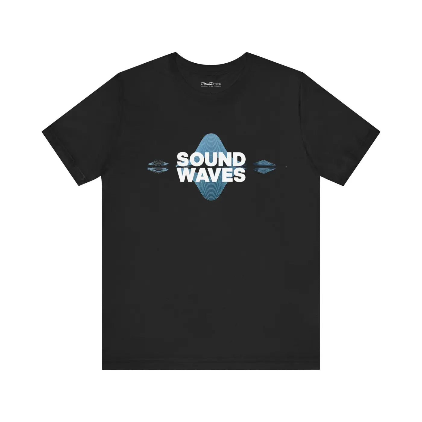 Sound Waves Unisex Jersey Short Sleeve Tee - Soft Cotton - DipaliZ
