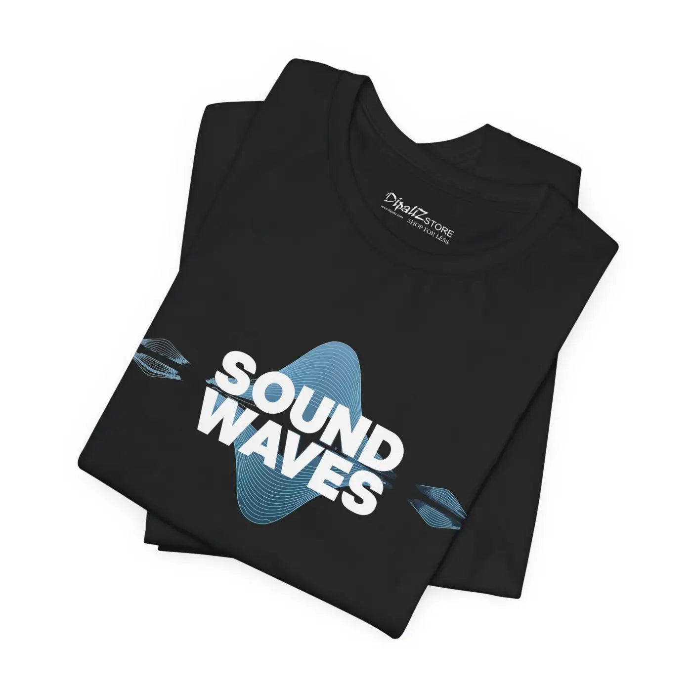 Sound Waves Unisex Jersey Short Sleeve Tee - Soft Cotton - DipaliZ