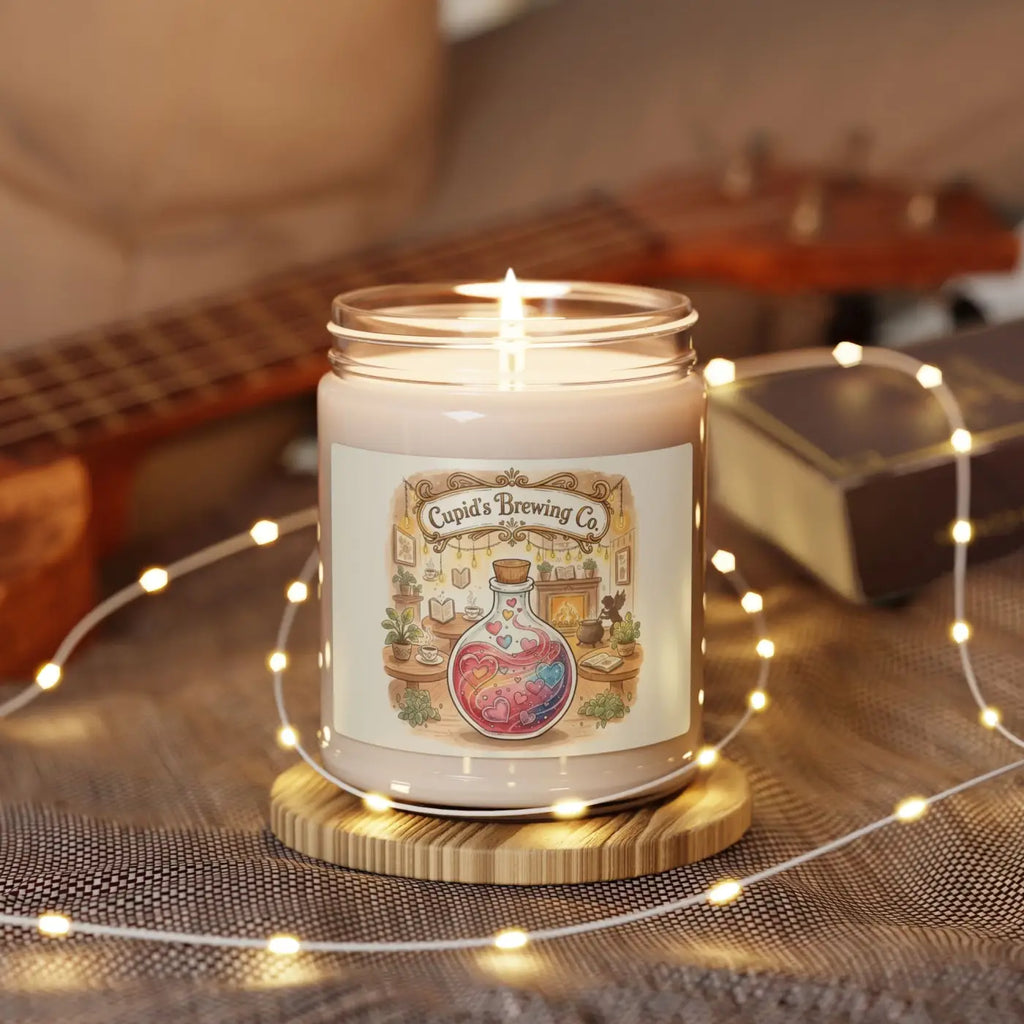 Romantic Potion Scented Jar Candle - Soy Wax Blend - DipaliZ