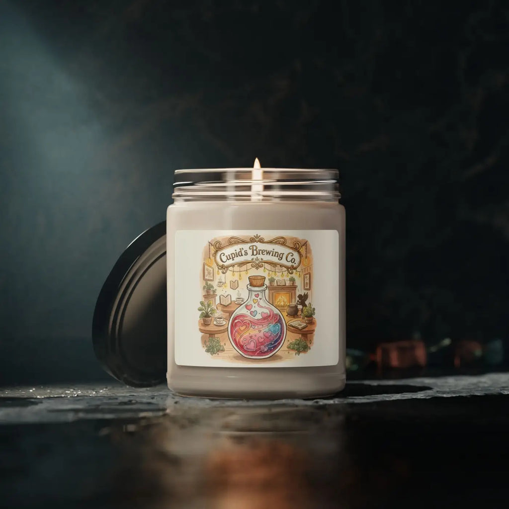 Romantic Potion Scented Jar Candle - Soy Wax Blend - DipaliZ