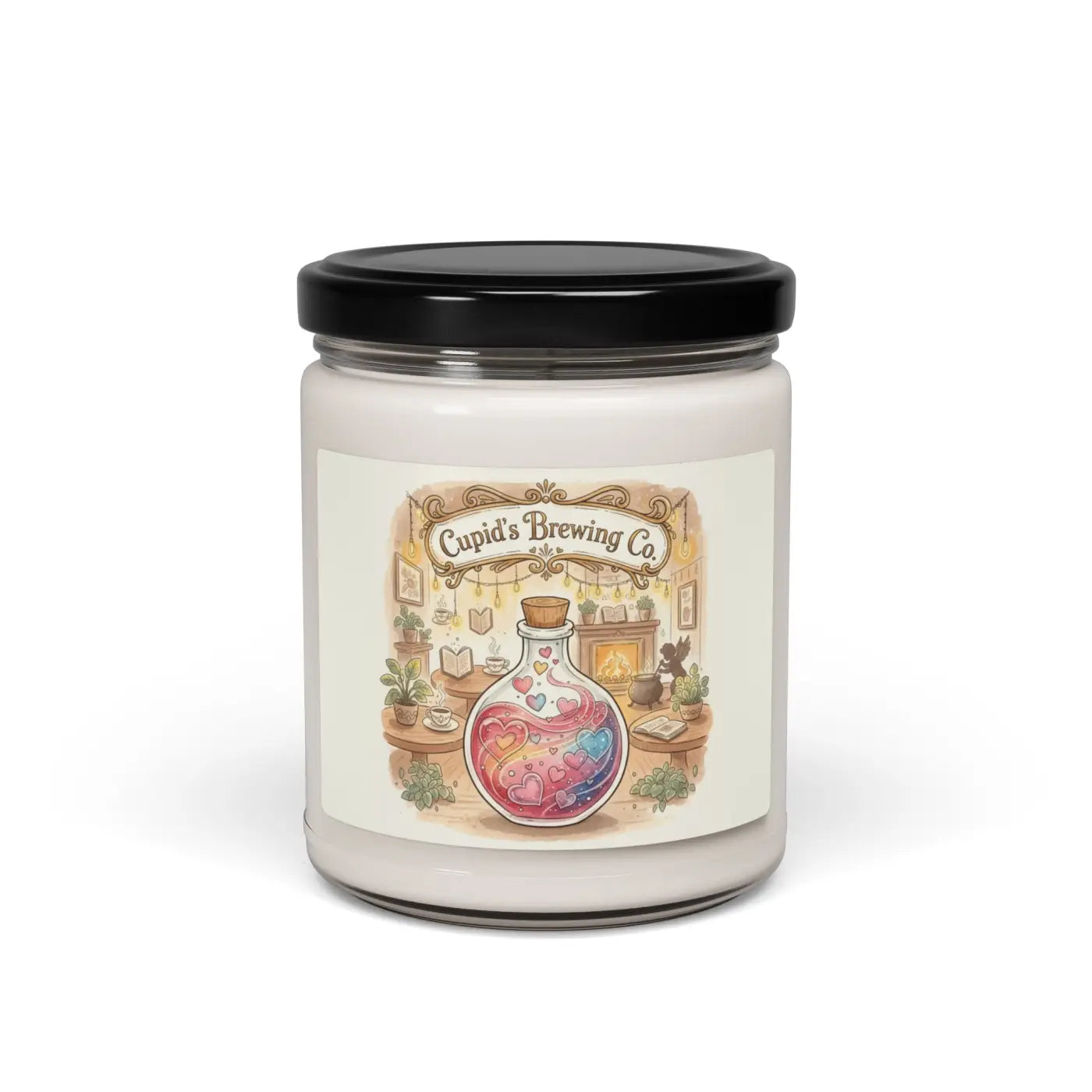Romantic Potion Scented Jar Candle - Soy Wax Blend - DipaliZ
