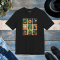 Unisex Jersey Short Sleeve Tee - Halloween Panel Magic - DipaliZ