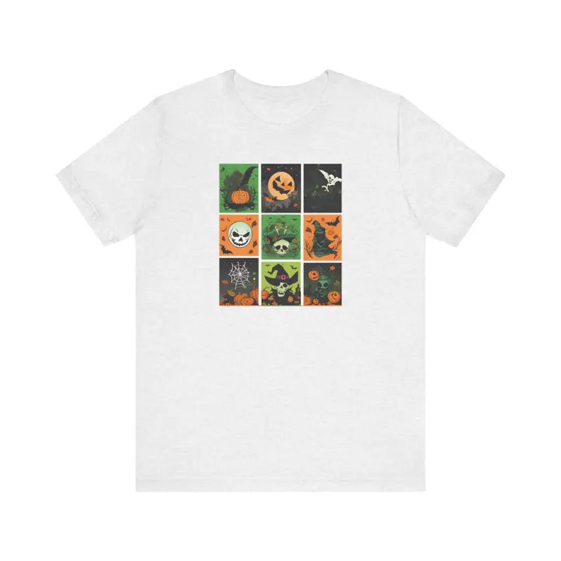 Unisex Jersey Short Sleeve Tee - Halloween Panel Magic - DipaliZ