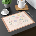 Spring Flowers Placemats - Eco-Friendly Gifts for Her - DipaliZ