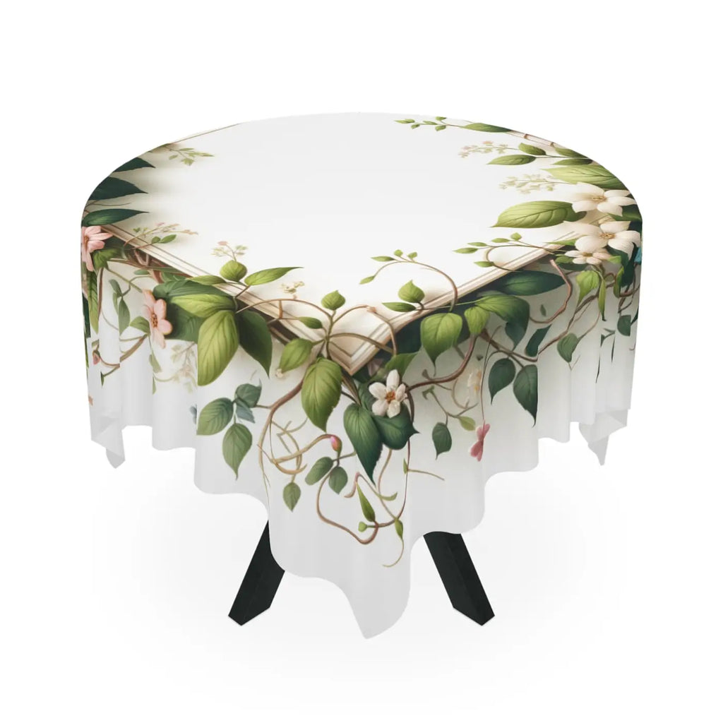 Spring Flowers Tablecloth - Garden Dining Decor - DipaliZ