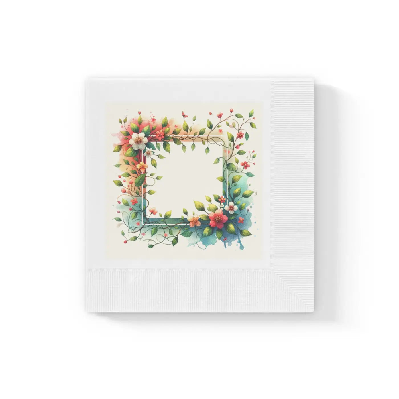 White Coined Napkins - Elegant Table Decor - DipaliZ
