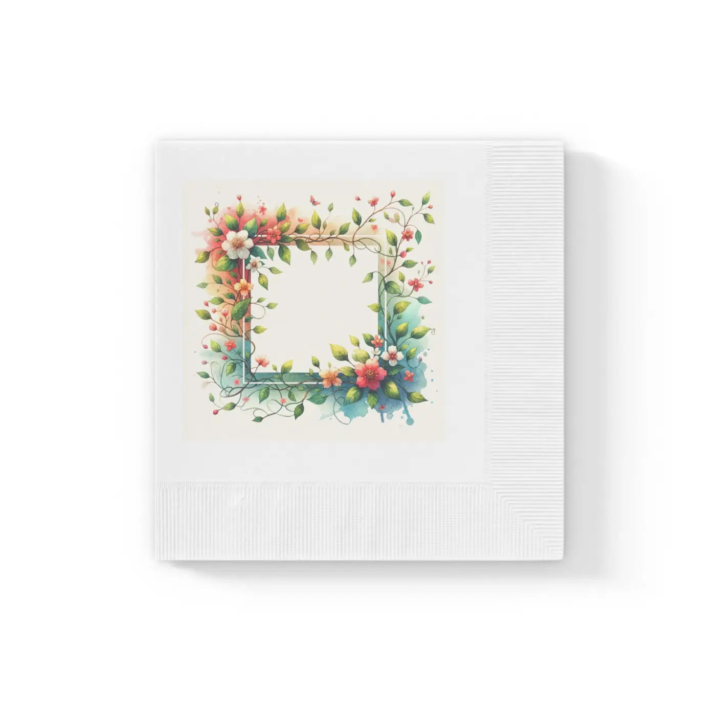 White Coined Napkins - Elegant Table Decor - DipaliZ