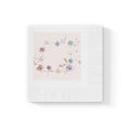 White Coined Napkins - Three Ply Party Essential - DipaliZ