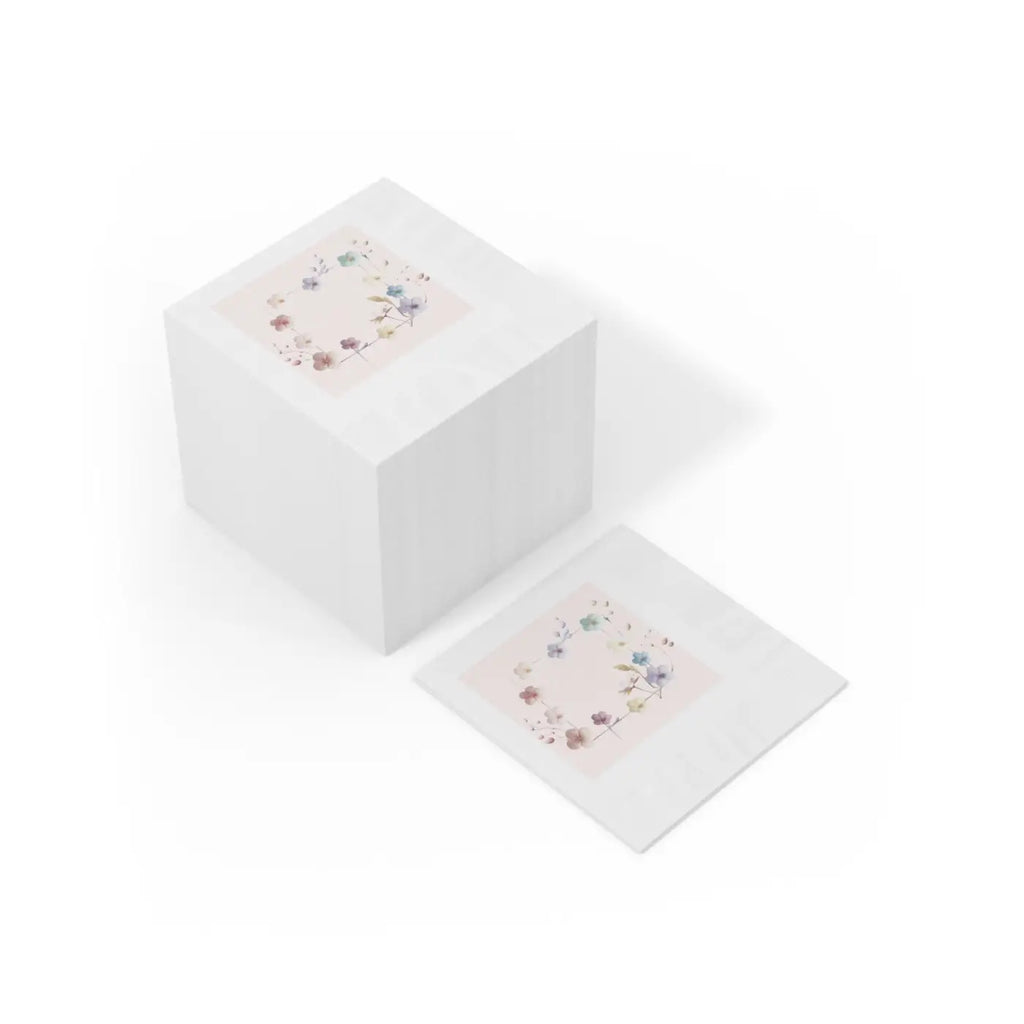 White Coined Napkins - Three Ply Party Essential - DipaliZ