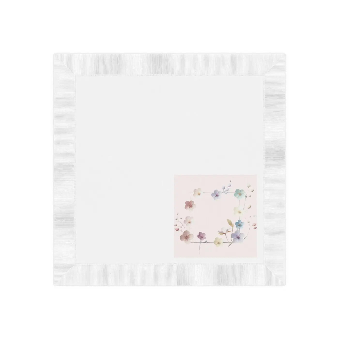 White Coined Napkins - Three Ply Party Essential - DipaliZ