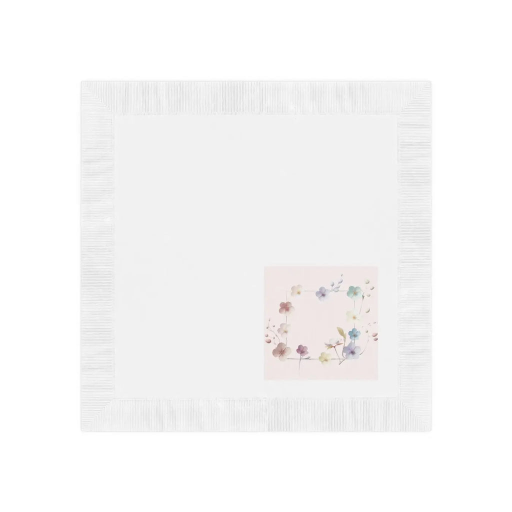 White Coined Napkins - Three Ply Party Essential - DipaliZ