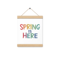 Spring Poster With Hanger - Fresh Wall Art Decor - DipaliZ