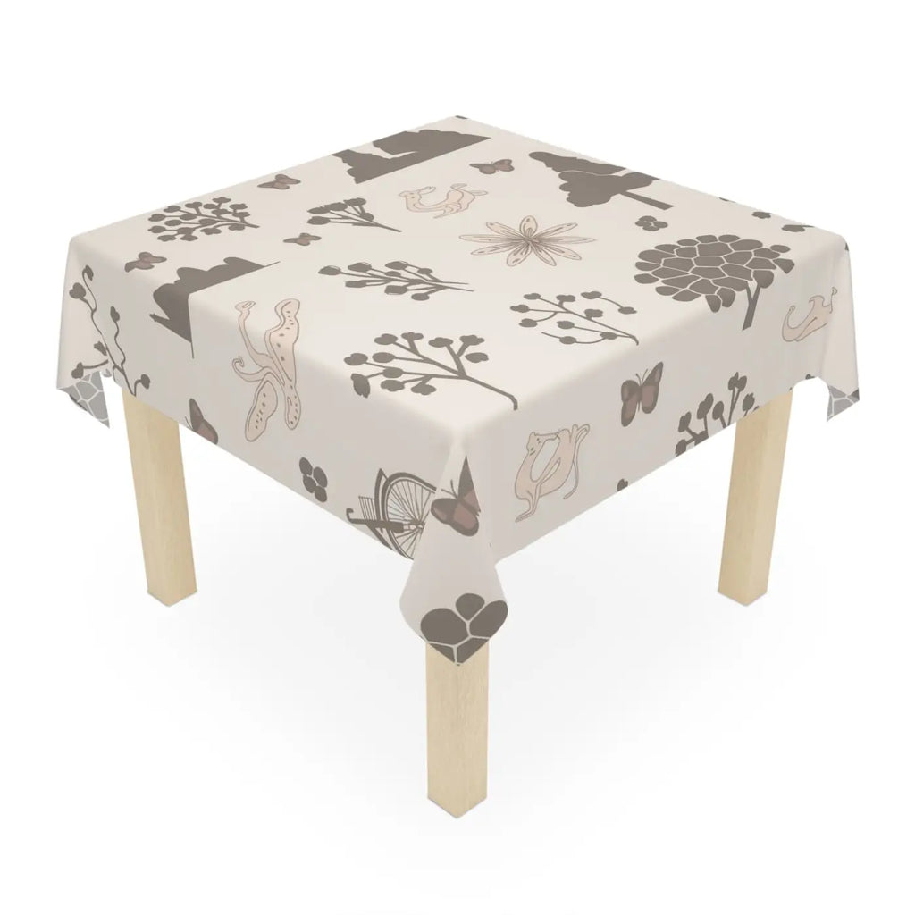 Natures Beauty Tablecloth - One Sided Print Design - DipaliZ