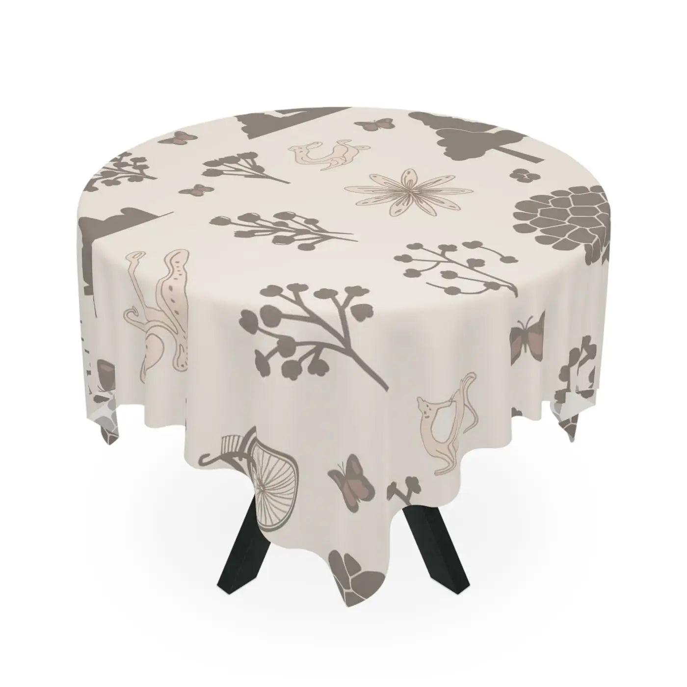 Natures Beauty Tablecloth - One Sided Print Design - DipaliZ