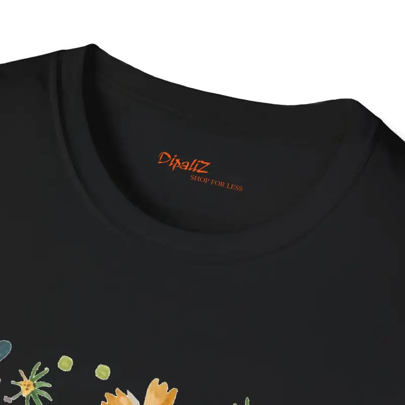 Unisex Softstyle T Shirt - Bees and Spring Flowers - DipaliZ
