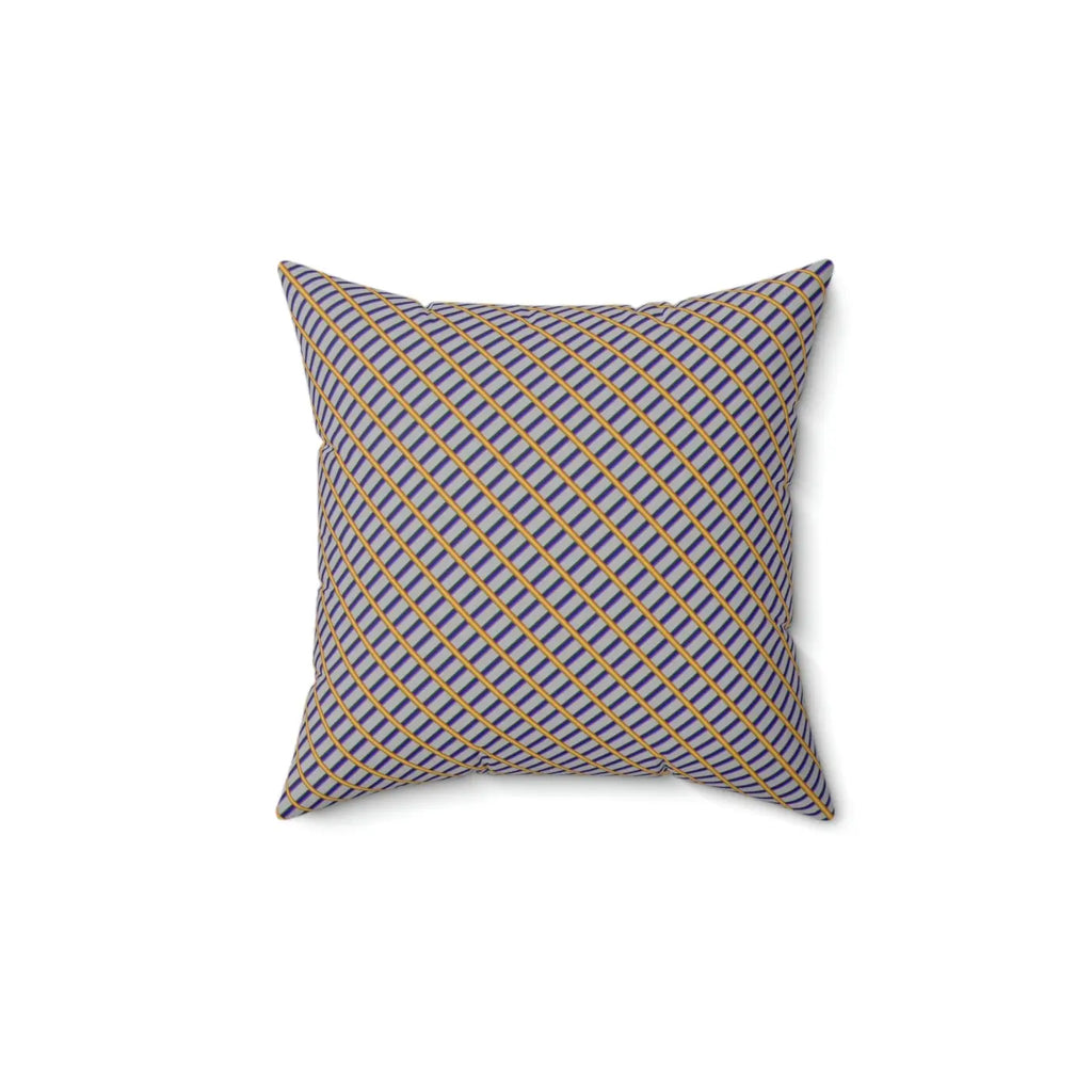 Polyester Square Pillow - Abstract Pattern Home Decor - DipaliZ