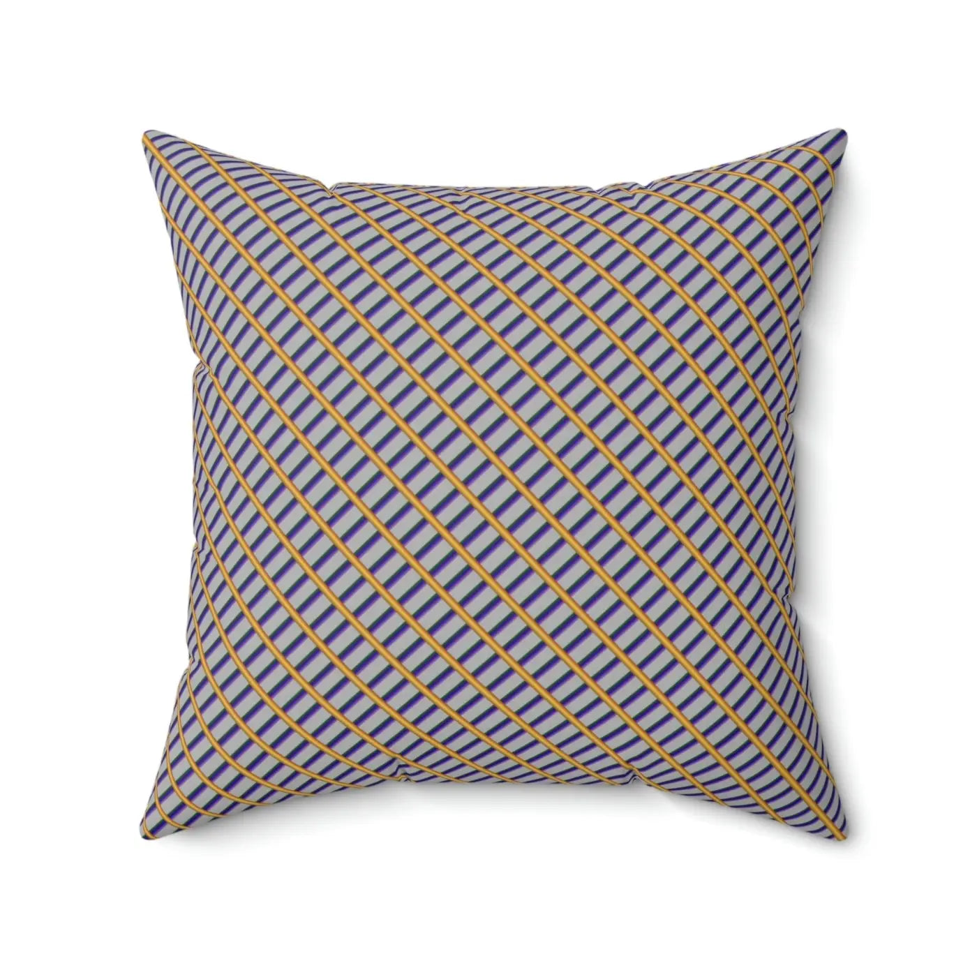 Polyester Square Pillow - Abstract Pattern Home Decor - DipaliZ