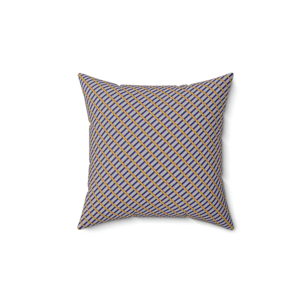 Polyester Square Pillow - Abstract Pattern Home Decor - DipaliZ