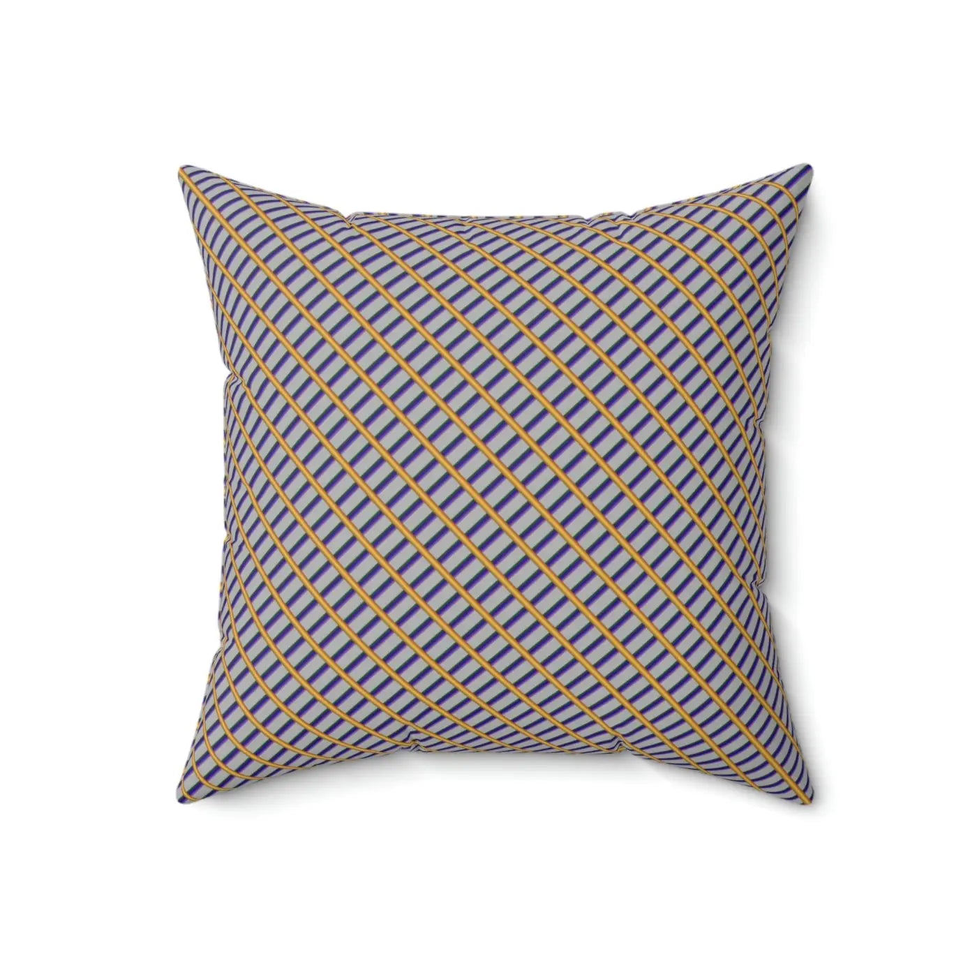 Polyester Square Pillow - Abstract Pattern Home Decor - DipaliZ