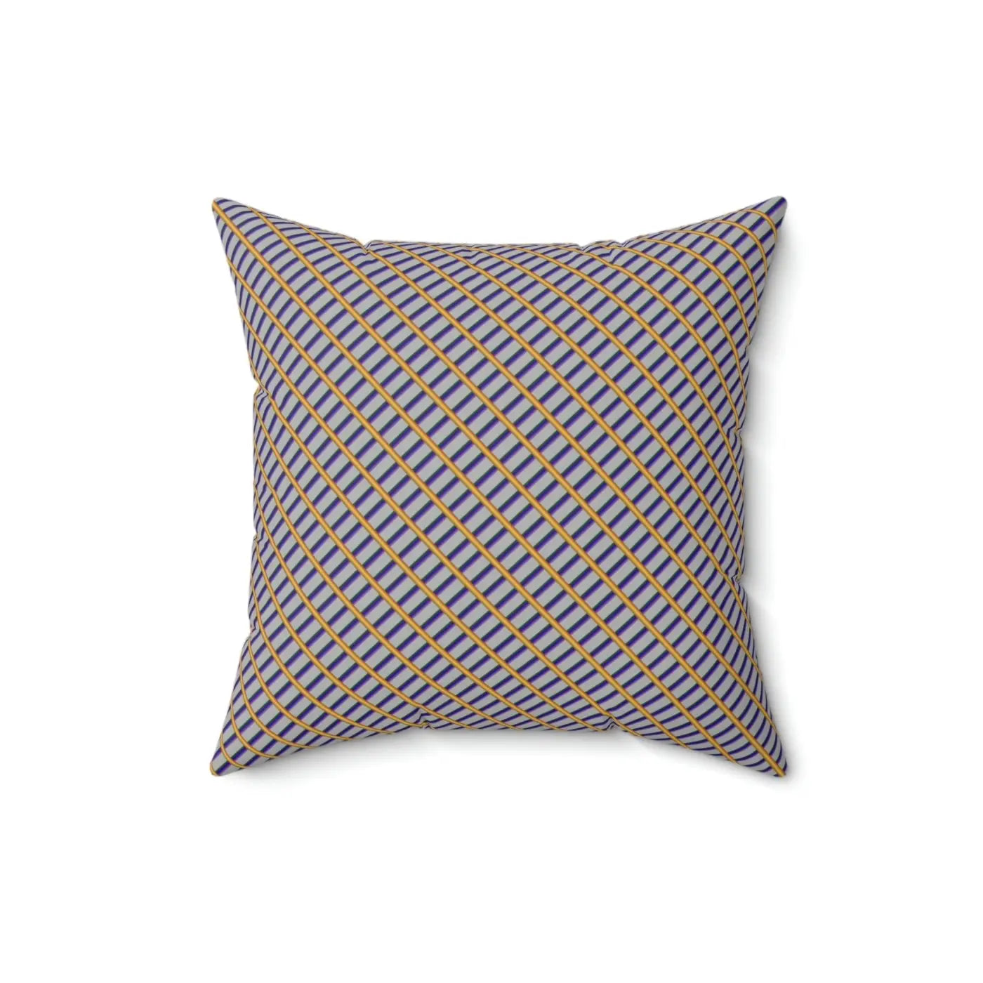 Polyester Square Pillow - Abstract Pattern Home Decor - DipaliZ